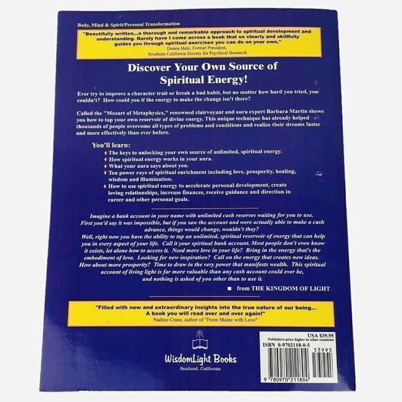 RARE SIGNED Vintage 2000 The Kingdom of Light Barbara Y Martin PB Illustrated - Picture 5 of 15